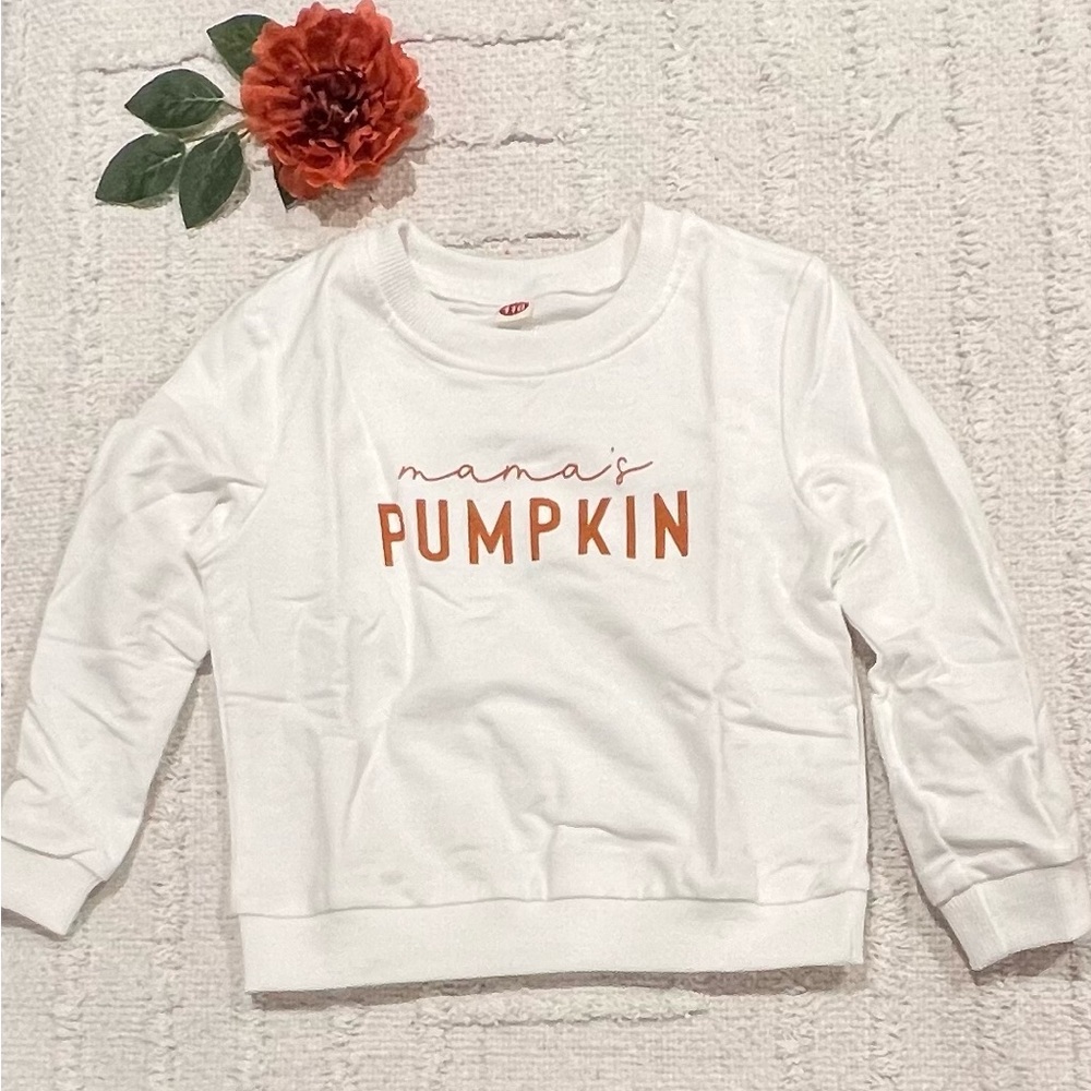 Mama’s Pumpkin Toddler Sweater Pullover- Size 100 (4T/5T)